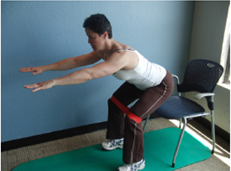 Hip Squat Exercises to treat illiotibial band syndrome | Physiostation Surrey BC