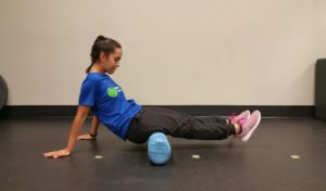 Hamstrings foam roller exercises